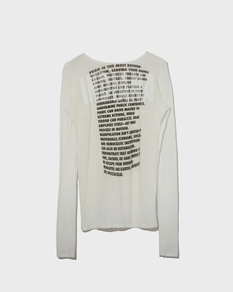 “INDIANA” LONG SLEEVE SHIRT front