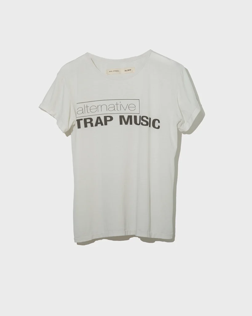 “ALTERNATIVE TRAP MUSIC” T-SHIRT front