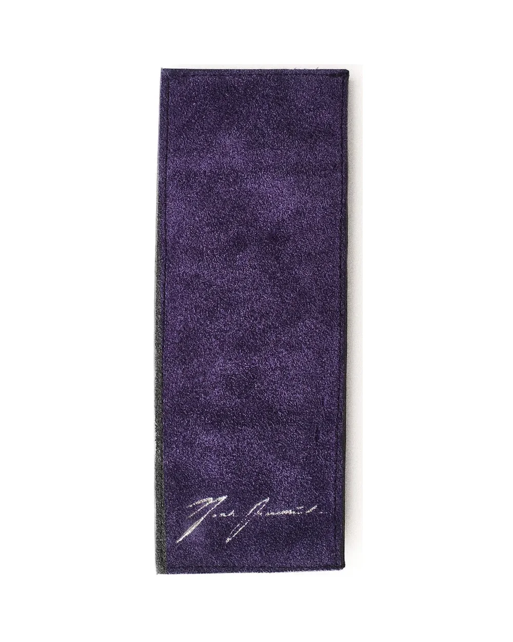 40 WALLET purple back with silver emboss