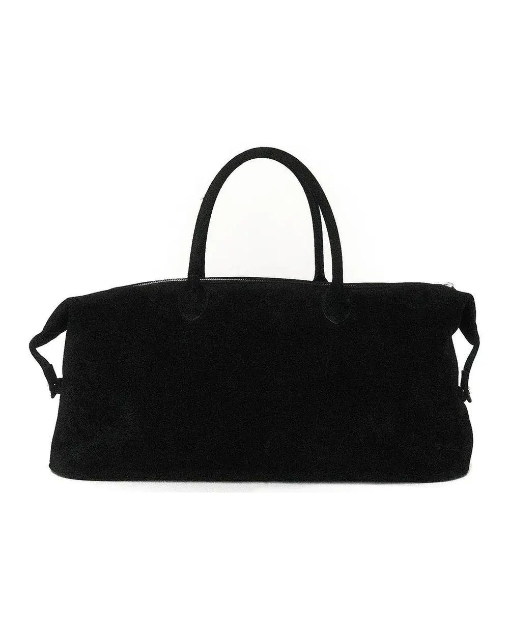 MARY POPPINS BAG black suede front