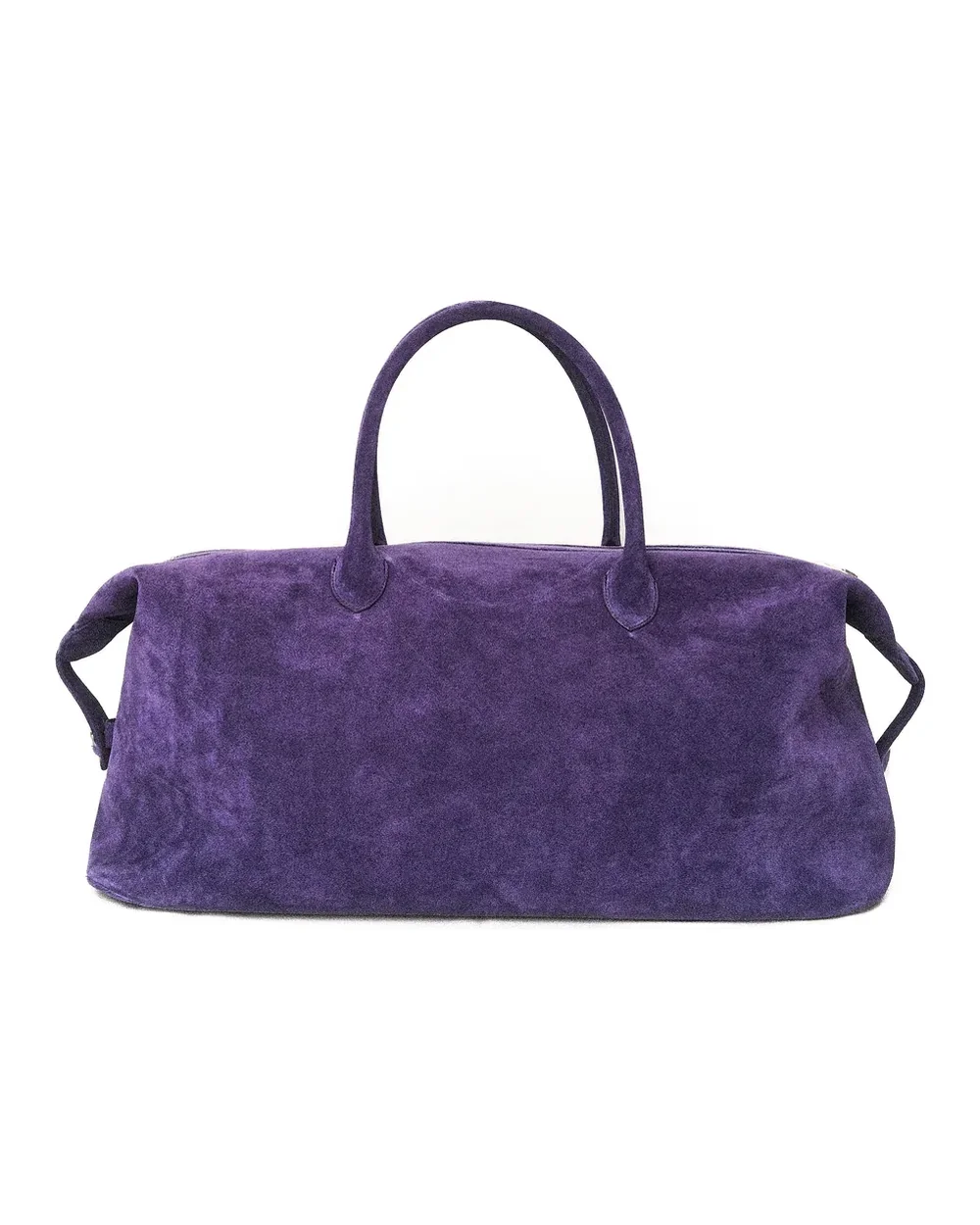 MARY POPPINS BAG purple suede front