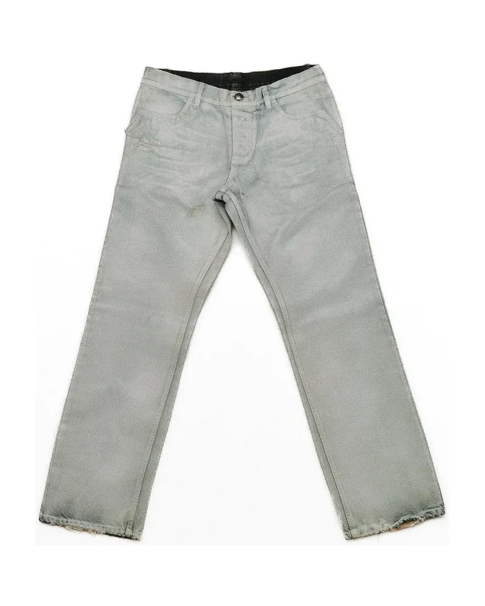 REX WAXED JEAN white front