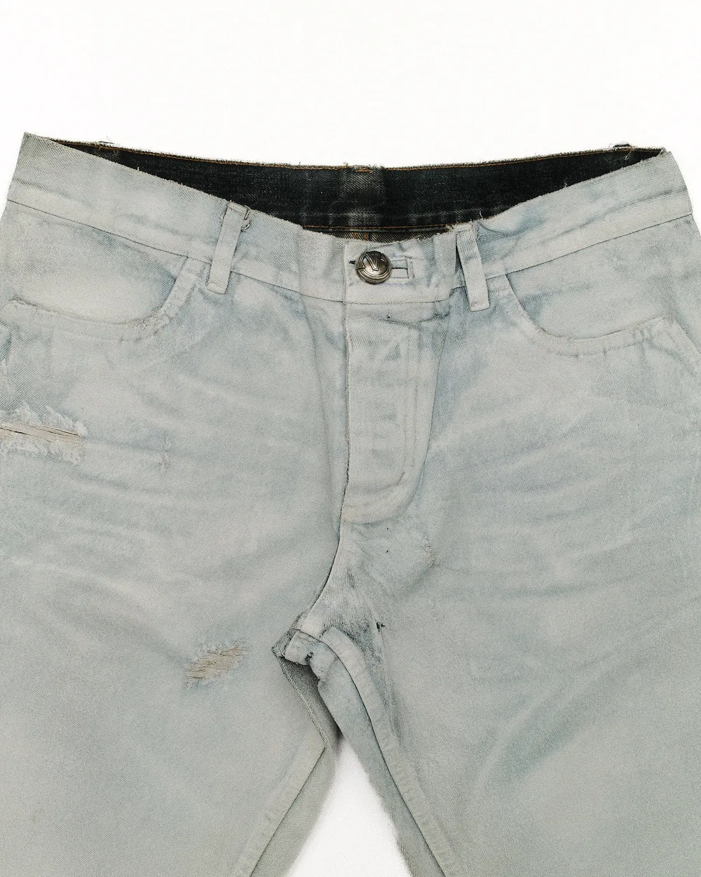 REX WAXED JEAN (WHITE)