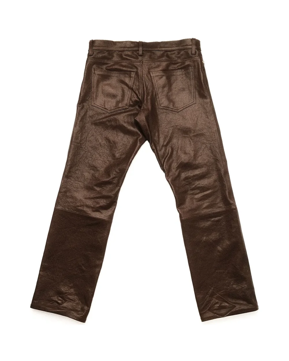 SOMEWHERE LEATHER PANT (BROWN)