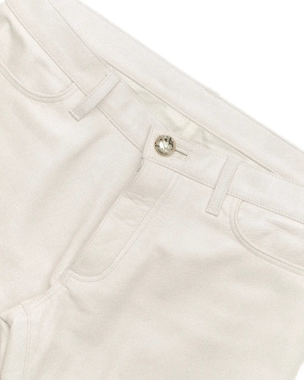 SOMEWHERE LEATHER PANT (WHITE)